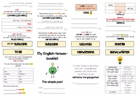 Vorschau - Arbeitsblätter - Buddy-Book simple past - Seite 1