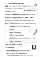Vorschau - Arbeitsblätter - How to analyze poetry and song lyrics - Seite 2
