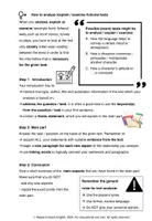 Vorschau - Arbeitsblätter - How to analyze a fictional text: Language, atmohsphere, narrative perspective, Englisch Oberstufe - Seite 1