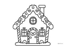 Vorschau - Mal- und Bastelvorlagen - Ausmalbilder Weihnachten Advent / Fensterbilder - Seite 2