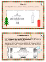 Vorschau - Arbeitsblätter - Gedichte schreiben in der Weihnachtszeit/Adventszeit (Stationen) - Seite 3
