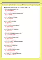 Vorschau - Arbeitsblätter - Les pronoms objets directs au présent, passé composé et futur composé (3 Arbeitsblätter mit Lösungen) (auch im Materialpaket zu den pronoms personnels enthalten) - Seite 3