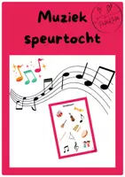 Voorbeeld - Muziek - speurtocht - Voorblad