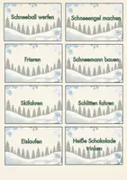 Vorschau - Spiele - Spiel „Pantomime – Winter“ | Vertretungsstunde | Klasse 6–9 - Deckblatt