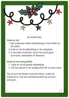 Voorbeeld - Kerst - zoek en tel + grafieken - Pagina 1