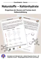 Vorschau - Stundenentwürfe - Verlaufsplan Ringschluss Glucose - Deckblatt