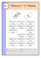 Vorschau - Spiele - Memory® - 1/1-Reihen - Deckblatt