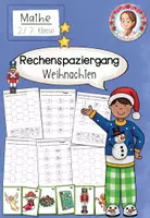 Vorschau - Arbeitsblätter - Rechenspaziergang Weihnachten | Grundrechenarten ZR 100 Klasse 2-3 - Deckblatt