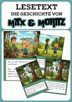 Aperçu - Cliparts/Visuels - Die Geschichte von Max und Moritz - Page de couverture