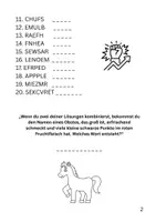 Vorschau - Spiele - Mein Rätselheft, 30 Seiten Spaß mit Deutsch - Seite 2