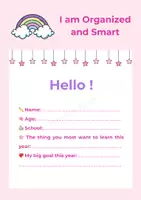 Aperçu - Autre type de ressources - Planner for Girls – Cute Weekly & Monthly Kids Organizer - Page 2