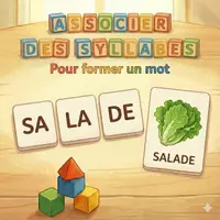 Aperçu - Apprentissages en autonomie - Associer les syllabes - Page de couverture