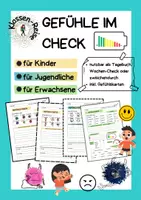 Vorschau - Arbeitsblätter - Gefühls-Check - Deckblatt