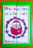 Vorschau - Unterrichtsreihen - LAPBOOK Weihnachten in aller Welt Klasse 3-6 (Weihnachten in anderen Ländern IM ÜBERBLICK) - Seite 1