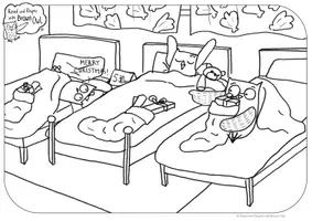 Vista previa - Manualidades / Dibujos para colorear - Christmas in Devon - COLOURING PAGES - página 3