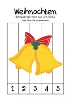 Vorschau - Arbeitsblätter - Weıhnachtspuzzle - Seite 2