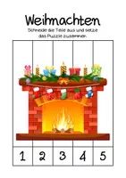Vorschau - Arbeitsblätter - Weıhnachtspuzzle - Seite 3
