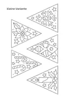 Vorschau - Mal- und Bastelvorlagen - Kooperativer Tannenbaum + Wunschkugeln Gemeinschaftsbild - Winter Weihnachten - Kunst - Seite 1