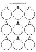 Vorschau - Mal- und Bastelvorlagen - Kooperativer Tannenbaum + Wunschkugeln Gemeinschaftsbild - Winter Weihnachten - Kunst - Seite 3