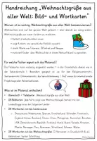Vorschau - Fördermaterial/Inklusion - Weihnachtsgrüße aus aller Welt - BILDKARTEN & WORTKARTEN (Weihnachten in anderen Ländern) - Seite 2