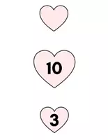 Vorschau - Spiele - Zehnerzerlegung - zahlen zerlegen bis 10 Verliebte zahlen - Deckblatt