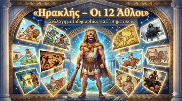 Προεπισκόπηση - Αφίσες - Ηρακλής Infographic - Εξώφυλλο