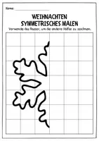 Vorschau - Arbeitsblätter - SYMMETRISCHES MALEN - Seite 2