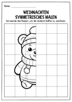 Vorschau - Arbeitsblätter - SYMMETRISCHES MALEN - Seite 3