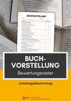 Vorschau - Test - Buchvorstellung: Bewertungsraster - Deckblatt
