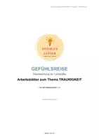 Vorschau - Arbeitsblätter - Traurigkeit | 10 Arbeitsblätter + Handreichung | Soziales Lernen Grundschule - Seite 3