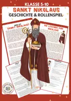 Vorschau - Stundenentwürfe - Sankt Nikolaus - Informationstext, Legende & Rollenspiel - Deckblatt