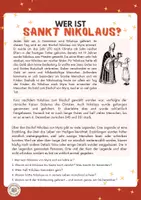 Vorschau - Stundenentwürfe - Sankt Nikolaus - Informationstext, Legende & Rollenspiel - Seite 1
