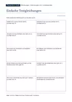 Vorschau - Arbeitsblätter - Textgleichungen - Seite 1