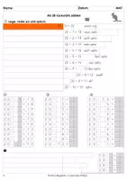 Vorschau - Arbeitsblätter - Cuisenaire-Stäbe: Die Zahlen bis 20, Kl. 1/2 - Seite 3