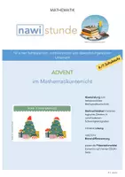 Vorschau - Spiele - LOGICALS Advent im Mathematikunterricht - Deckblatt