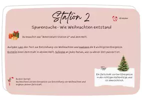 Vorschau - Stundenentwürfe - Weihnachten Stationenlernen - Seite 2