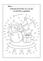 Vorschau - Mal- und Bastelvorlagen - Weihnachtsmathe - Deckblatt