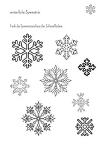 Vorschau - Arbeitsblätter - Achsensymmetrie Winter/Weihnachten - Seite 3