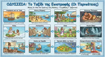 Προεπισκόπηση - Αφίσες - Infographic Οι Περιπέτειες και η Επιστροφή του Οδυσσέα - Σελίδα 2