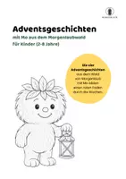 Vorschau - Unterrichtsreihen - Adventsgeschichten mit Mo – 4 liebevolle Adventstexte - Deckblatt