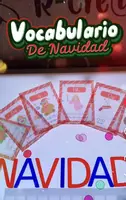 Vista previa - Tarjetas / Manipulativos - Vocabulario Navidad en mesa de luz - Portada
