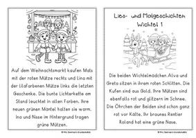 Vorschau - Arbeitsblätter - Wichtel Lies- und Malgeschichten - Seite 3