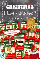 Vorschau - Spiele - Christmas: I have who has - Game - Deckblatt