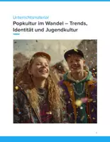 Vorschau - Unterrichtsreihen - Popkultur im Wandel – Trends, Identität und Jugendkultur - Deckblatt