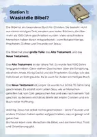 Vorschau - Arbeitsblätter - Die Bibel - Eine Stationsarbeit - Seite 2