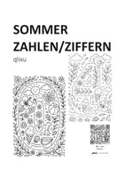Vorschau - Arbeitsblätter - SOMMER - ZAHLEN ZIFFERN ALS AUSMALVORLAGE - Deckblatt