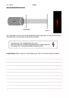 Vorschau - Unterrichtsreihen - Doppelspaltexperiment Interferenz Interferometer Streuung Himmelblau - Seite 1
