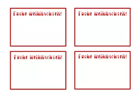 Vorschau - Mal- und Bastelvorlagen - Weihnachtskarte Kugeln Bastelvorlage - Seite 3