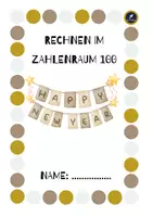 Vorschau - Arbeitsblätter - Rechnen im Zahlenraum 100 Neujahr - Seite 1