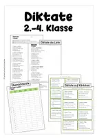Vorschau - Stationenlernen - Diktate für die 2. bis 4. Schulstufe – Übungen & Handreichung - Seite 2